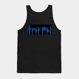 Marching band blue Tank Top